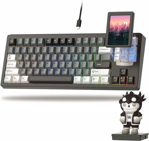 Womier DUO87 Modular 75% Mechanical Keyboard,Touch Screen Gaming Keyboard in Saudi Arabia