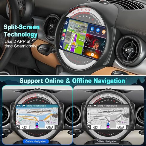 8 cores (4G RAM+64G ROM) Car Radio Stereo for Mini Cooper R56 2007-2014 in Kuwait