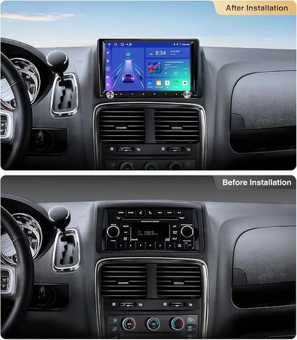 9" Wireless CarPlay Radio for Dodge Caravan 11-20 Chrysler 12-16 in Kuwait