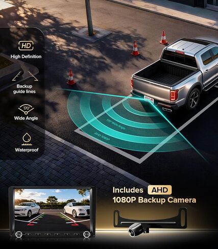 9" Wireless CarPlay Radio for Dodge Caravan 11-20 Chrysler 12-16 in Kuwait