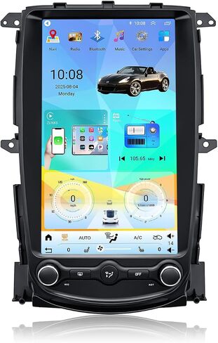 13.8" Carplay Screen for Nissan 370Z 2008-2019 Years with Wireless Carplay Android Auto, 8core CPU Car Stereo Bluetooth Navigation Media Player GPS WiFi (2GB+32GB) in Kuwait