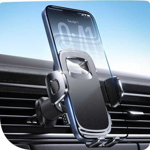 DIMONCOAT 【2026 Upgraded New Dual Metal Hook Car Phone Holder Vent Mount in Kuwait