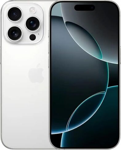 Apple iPhone 16 Pro, 128GB, Black Titanium - Unlocked (Renewed) in Kuwait