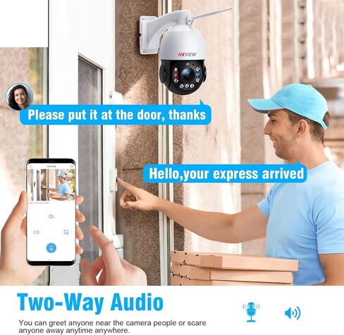 30X Optical Zoom PTZ 5MP WiFi Outdoor Security Camera, BU-E580 in Kuwait