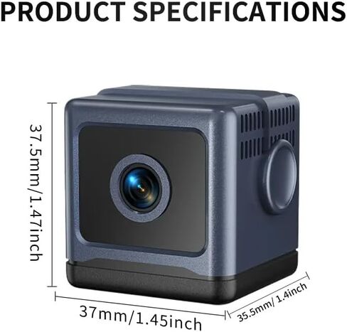 WEERSHUN W03 Smart WiFi Security Camera – 1080P HD, Night Vision, Motion Detection, Low Power, Smart Security Cameras, High Definition Camera FootageFour Modes to Switch at Will, 130° Wide-Angle in Kuwait