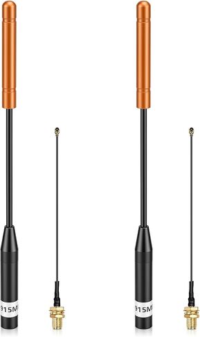 915MHz LoRa Antenna, Whip Antenna 20cm, Meshtastic 10dBi Gain, Orange 2Pcs in Kuwait