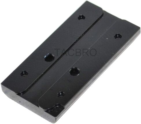 Black Anodized Aluminum MOS Cover Plate Compatible with Glock Gen 4&5 G34 G35 in Kuwait