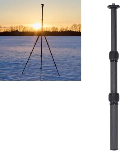 3 Section Carbon Fiber Tripod Extension Tube Lightweight Stable Photography DSLR Camera Extension Tube 22Lbs Load in Kuwait