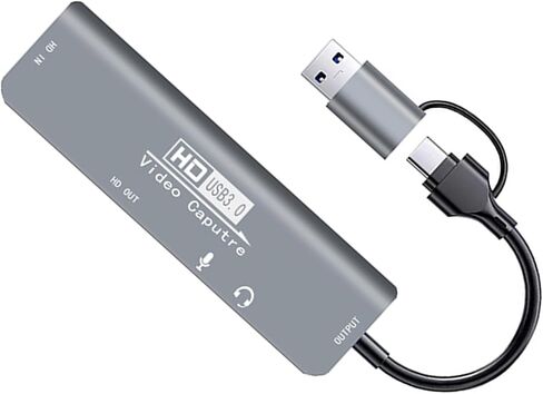 Advanced USB3.0 4K UHD Video Captures Card with Double Interfaces Type C and USB3.0 for Live Streaming Gaming and Applications Double Interfaces in Saudi Arabia