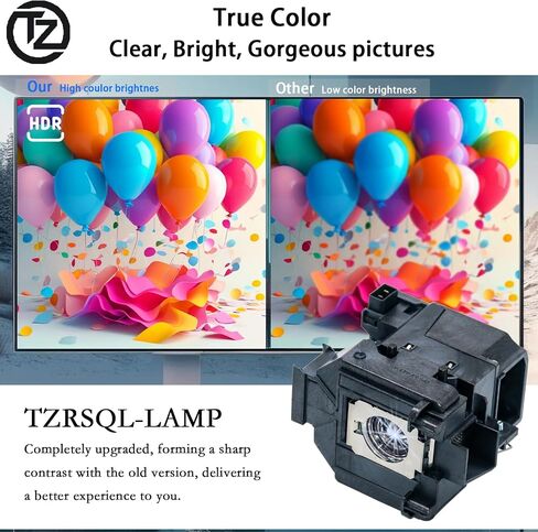 A+ Quality for Epson ELPLP69 PowerLite Home Cinema 5030UB 5030UBe 5020UB 5025UB 5010e 6010 4030 PowerLite PC 6030UB 6020UB EH-TW9200W TW9000 EH-TW8200 V13H010L69 Replacement Projector Lamp Bulb in Kuwait