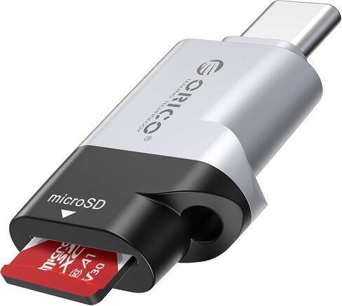 ORICO USB 3.0 Type-C TF Card Reader, 5Gbps High Speed Micro SD Card Reader for Laptop/Phone/Tablet, Plug & Play Multi-OS Compatible-C33 in Kuwait