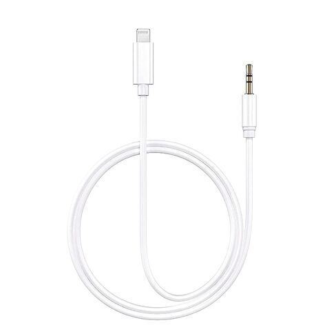 AUX Cord for iPhone, White in Kuwait