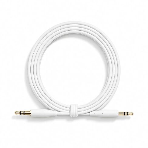 Gokotta Replacement Audio Cable Cord,3.5mm to 2.5mm Aux Wire Compatible for Bose QuietComfort QC45 QC35 QC35II QC25 NC700 SoundTrue Soundlink Headphones (Black) in Kuwait