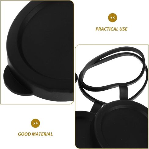 3pcs Binoculars Objective Lens Cover Waterproof Lens Covers for Protection Compact Binocular Caps Easy Install Eyepiece Guard for Watching Outdoor Use in Kuwait