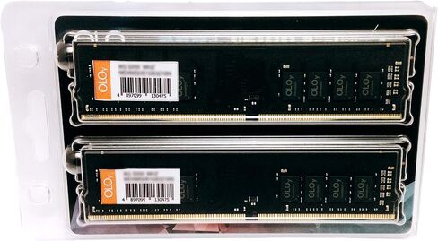 OLOy DDR4 RAM 16GB (2x8GB) Black 2400 MHz CL17 1.2V 288-Pin Desktop UDIMM (MD4U082417BZDB) in Kuwait