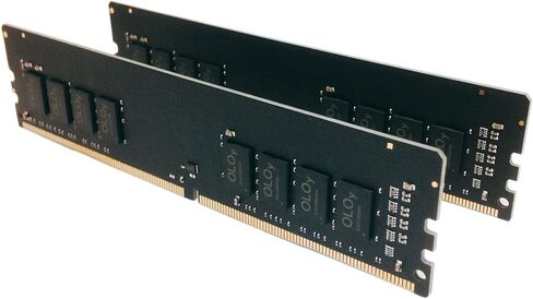OLOy DDR4 RAM 16GB (2x8GB) Black 2400 MHz CL17 1.2V 288-Pin Desktop UDIMM (MD4U082417BZDB) in Kuwait