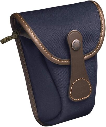 Billingham Avea 7 End Pockets : Billingham Avea 7 - Navy Canvas/Chocolate Leather in Kuwait