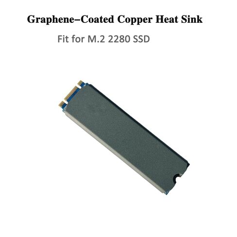 Graphene Copper Heatsink for M.2 2280 NVMe SSD, Pack of 1 in Kuwait