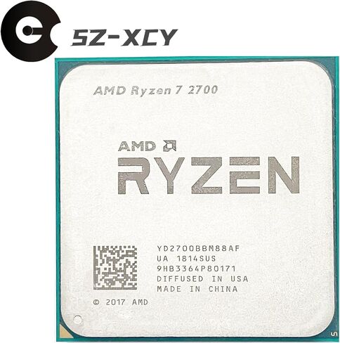 ZHANGLILI Powerful Computing Power Ryzen 7 2700 R7 2700 3.2 GHz Eight-Core Sixteen-Thread 16M 65W CPU Processor YD2700BBM88AF Socket AM4 Multithreaded Computer Processor in Kuwait