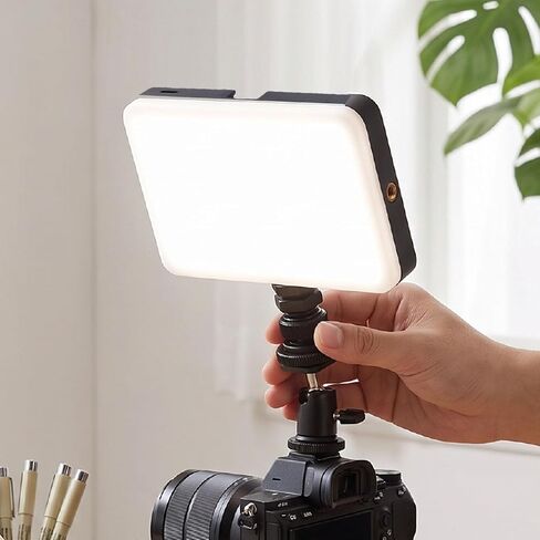 Fabater 91 LEDs Video Light on Camera, 3200K to 6500K Color Dimmable in Kuwait