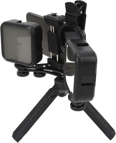 Camera Fill Light, Portable, Dimmable, Wireless, Rechargeable, Photography Light for Artwork, 2 Pieces, ABS Aluminum in Kuwait