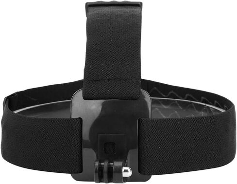 Ejoyous Head Mounted Mobile Phone Holder, Head Phone Holder, First Person View Video Bracket Outdoor Head Harness Strap with Mobile Phone Clip Headband Mount for Motion Camera in Kuwait