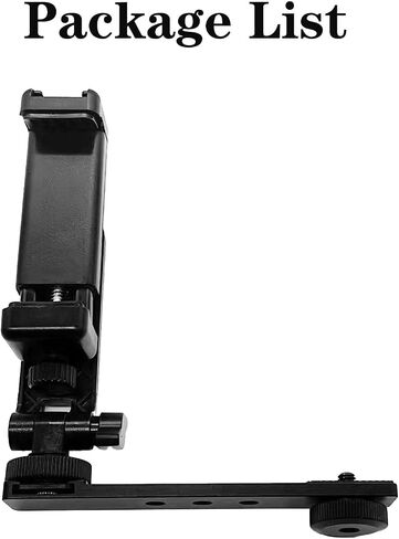 for Pocket 3 & 4 Phone Holder Mount, Metal Expansion Adapter Phone Clip with 1/4" Screw and Cold Shoe for DJI Osmo Pocket 3/4 Creator Combo Accessories – Compatible with Tripod, Selfie Stick in Kuwait