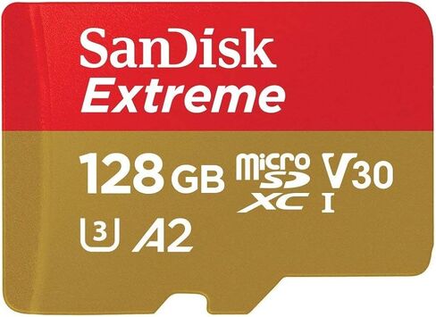 SanDisk 128GB Extreme MicroSD Memory Card 2 Pack Compatible with DJI Drones in Kuwait