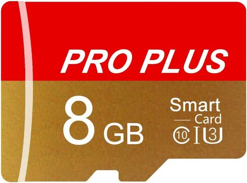 8GB Memory Card with Adapter, High Speed TF Card, UHS-I C10 A1 Memory TF Card for Tablet/Mobile Phone/Camera/Car Audio/Game Console (TF162 8GB) in Kuwait