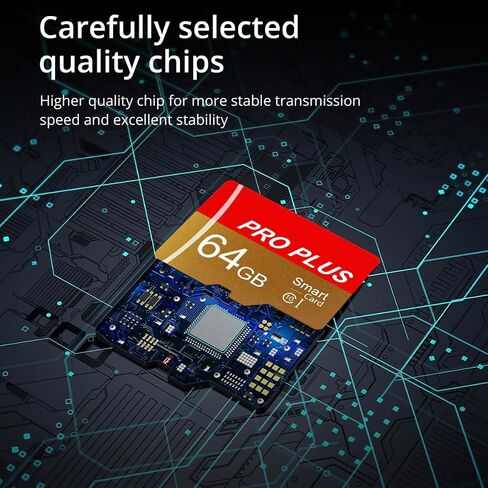 8GB Memory Card with Adapter, High Speed TF Card, UHS-I C10 A1 Memory TF Card for Tablet/Mobile Phone/Camera/Car Audio/Game Console (TF162 8GB) in Kuwait