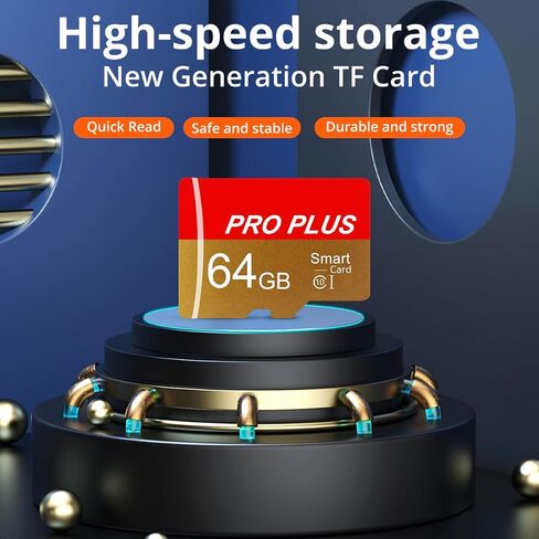 8GB Memory Card with Adapter, High Speed TF Card, UHS-I C10 A1 Memory TF Card for Tablet/Mobile Phone/Camera/Car Audio/Game Console (TF162 8GB) in Kuwait