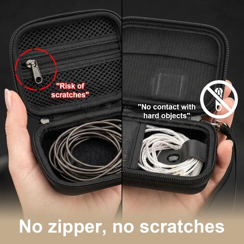 ANKHOH IEM Case for Wired Earbuds for Linsoul KZ ZS10 for Shure ForTRUTHEA in Kuwait