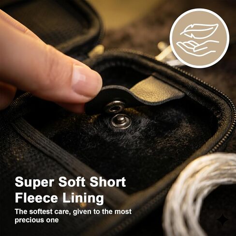 ANKHOH IEM Case for Wired Earbuds for Linsoul KZ ZS10 for Shure ForTRUTHEA in Kuwait