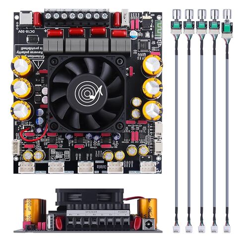 ZK-AS21P 2.1 Bluetooth Amplifier Board, Lead Type in Saudi Arabia