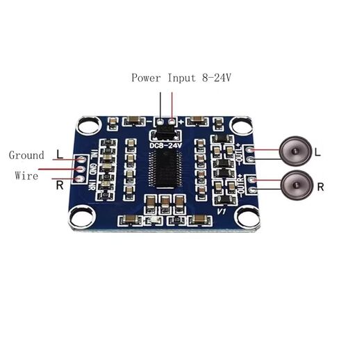 gotor tpa3110 mini Audio Amplifier Board xhm228 Dual Channel 2x15w tpa3110 in Kuwait