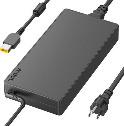300W Laptop Charger Compatible with Lenovo Legion 5 5i 5P 7 7i pro 15 16 17 R9000P R9000K Y9000K Y9000X, ADL300SDC3A GX21F23045 SA10R16956 5A10W86289 Power Adapter Supply Cord in Kuwait