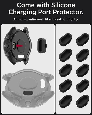 Miimall Rugged Case for Garmin Forerunner 970 Cover for Women Men in Kuwait