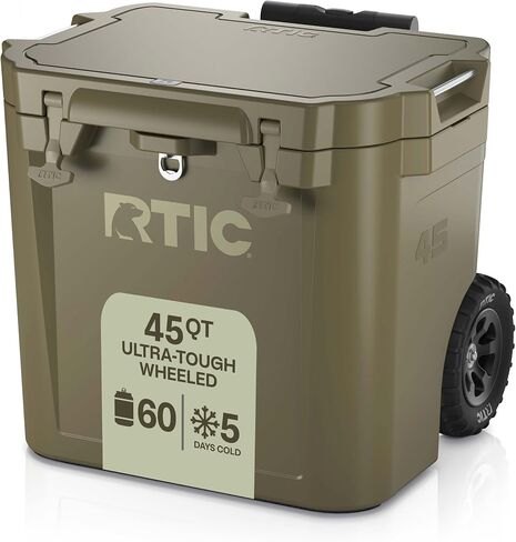 RTIC 45 QT Wheeled Ultra-Tough Hard Cooler in Kuwait