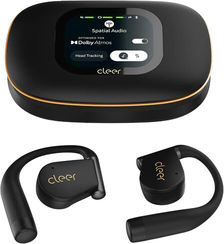 Cleer ARC 5 Open Ear Earbuds with Dolby & THX Audio, Black in Kuwait