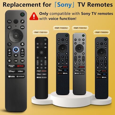 Voice Remote for Sony-TV-Remote Control Replacement, for All Sony Bravia Google Smart TVs Series with Voice Function in Kuwait