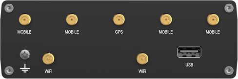 RUTM54 5G Industrial Router – Global Telit Modem, Dual SIM & eSIM Failover, Dual-Band WiFi, GNSS GPS, 5 x Gigabit Ethernet, USB, VPN & RMS Support (RUTM54000000) in Kuwait