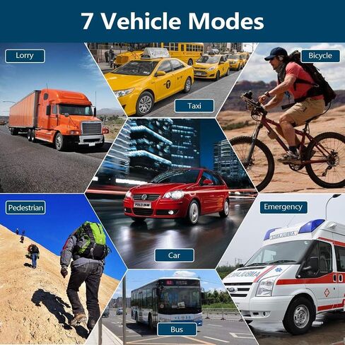 GPS Navigation for Car,Latest 2026 Map, 9 inch Touch Screen Real Voice Spoken Turn-by-Turn Direction Reminding Navigation System for Cars, GPS Satellite Navigator with Free Lifetime Map Update in Kuwait