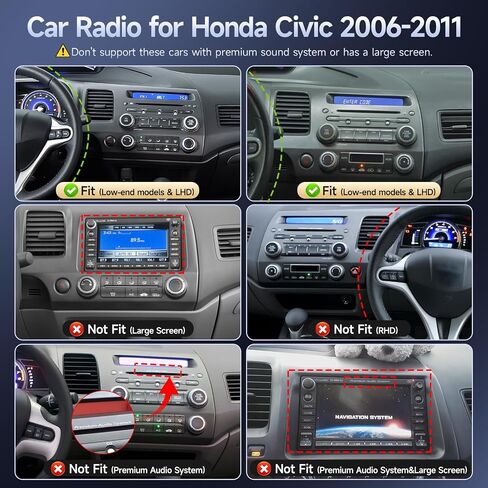 Naifay Fast Boot Linux Radio for Honda Civic 2006 2007 2008 2009 2010 2011 in Kuwait