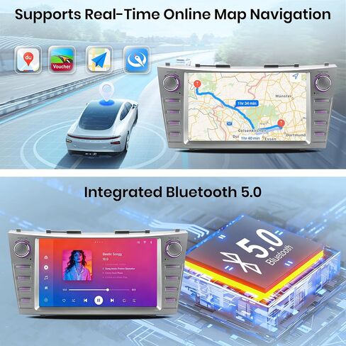 [4‑core] EagleNav Car Radio Stereo for Toyota Camry 2007-2011 in Kuwait