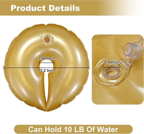 8 Pcs Golden Water Bag for Arch Weight in Kuwait