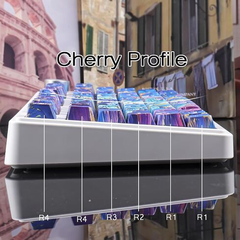 JOMKIZ Starry Night V5 Keycaps PBT Cherry Profile for Mechanical Keyboard in Saudi Arabia