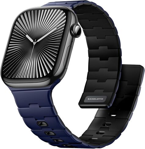 Bandletic Magnetic Silicone Watchband Compatible with All Apple Watch in Kuwait