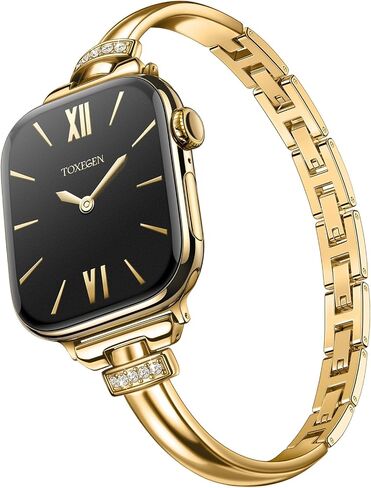 Slim Bracelet for Apple Watch Bands for Women 38/40/41/42/44/45/46/49mm in Kuwait