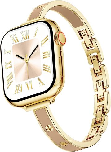 Mosonio Slim Bands for Apple Watch Women–Classy,Elegant Bracelet Band in Kuwait