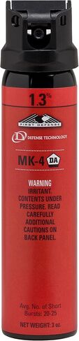 Defense Technologies First Defense OC Stream MK-4 1.3% Solution Red Band Pepper Spray (3.0-Ounce) in Saudi Arabia